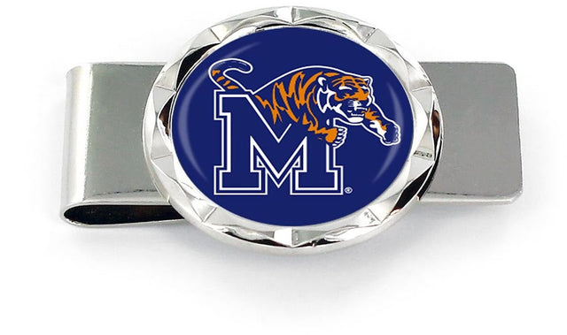 Memphis Tigers Diamond Cut Money Clip Ccp-Mc-945-142