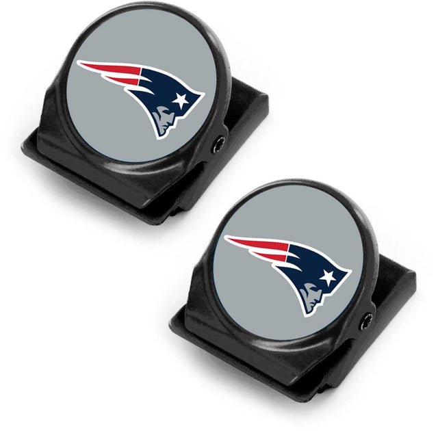 New England Patriots 2-Pk Memo Clip Magnet -MG-1135-10