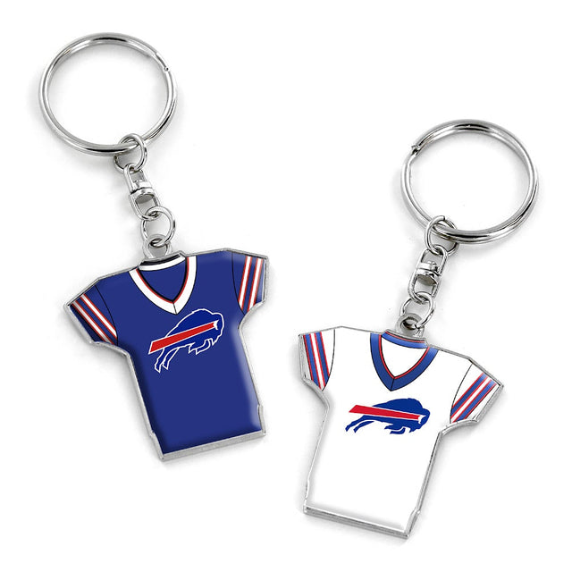 Llavero reversible de la camiseta local/visitante de los Buffalo Bills -KT-1084-01