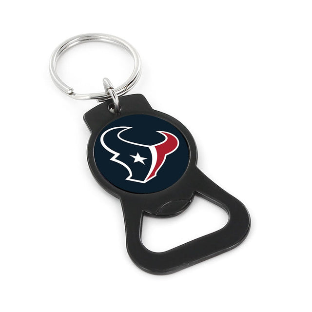 Llavero abridor de botellas de los Houston Texans (NEGRO) -BK-702-32-BK