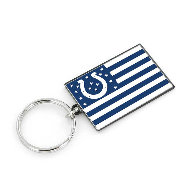 Llavero con la bandera americana de los Indianapolis Colts -KT-1106-06