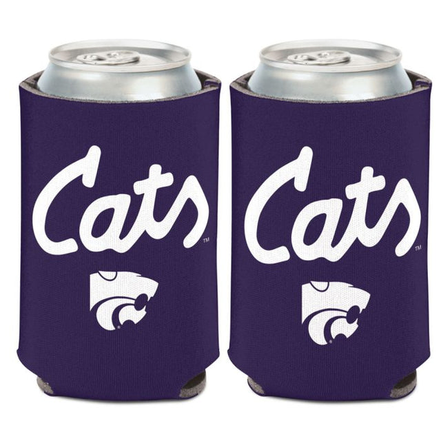 Enfriador de lata de 12 oz de Kansas State Wildcats.