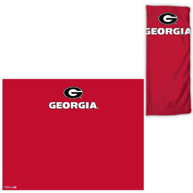 Envolturas para fanáticos con los colores del equipo de Georgia Bulldogs