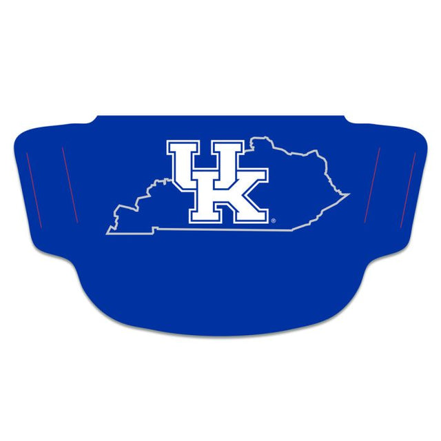 Mascarillas faciales para fanáticos de Kentucky Wildcats STATE SHAPE