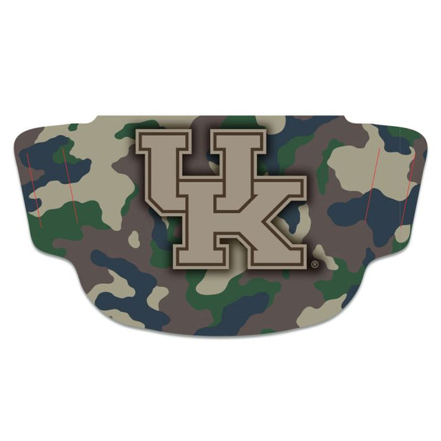 Mascarillas faciales con estampado de camuflaje de Kentucky Wildcats