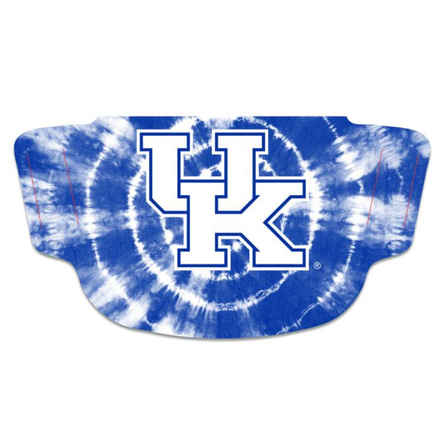 Mascarillas faciales con efecto teñido anudado de Kentucky Wildcats