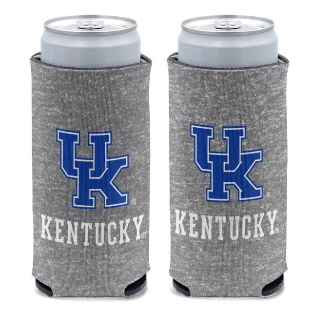 Enfriador de latas delgado de 12 oz HEATHERED de Kentucky Wildcats