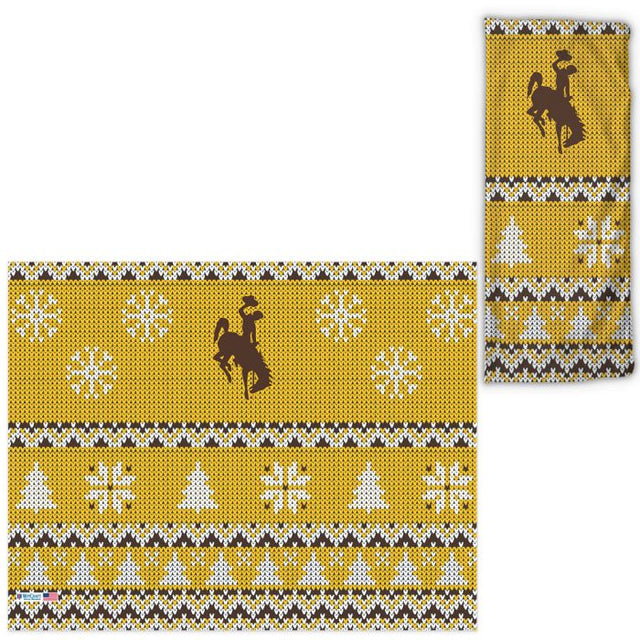 Wyoming Cowboys / Ugly Sweater Ugly Sweater Fan Wraps