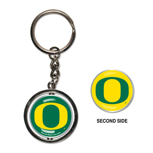 Oregon Ducks Spinner Key Ring