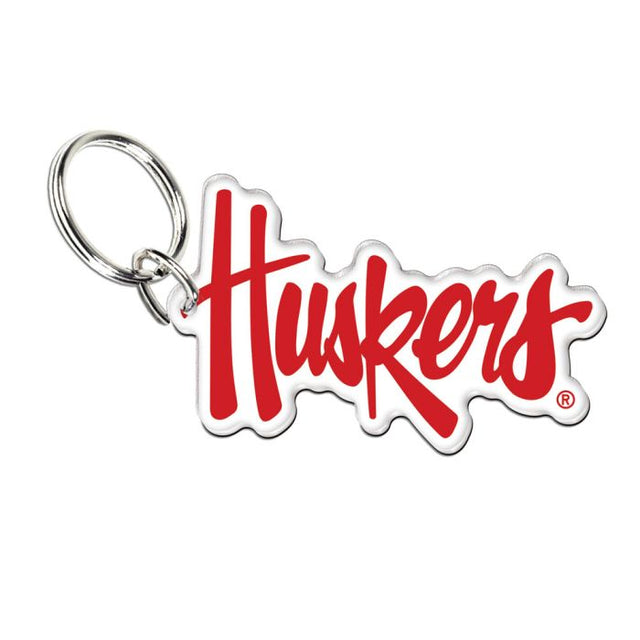 Nebraska Cornhuskers Premium Acrylic Key Ring