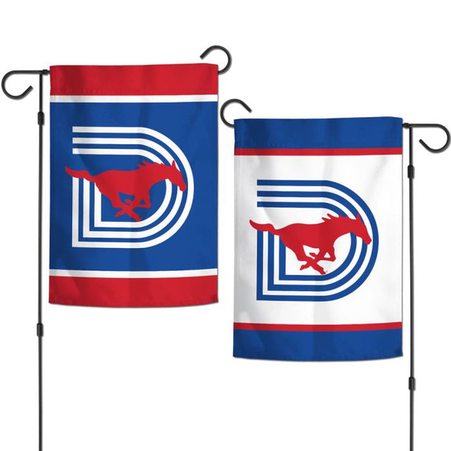 Southern Methodist Mustangs Garden Flags 2 sided 12.5" x 18"