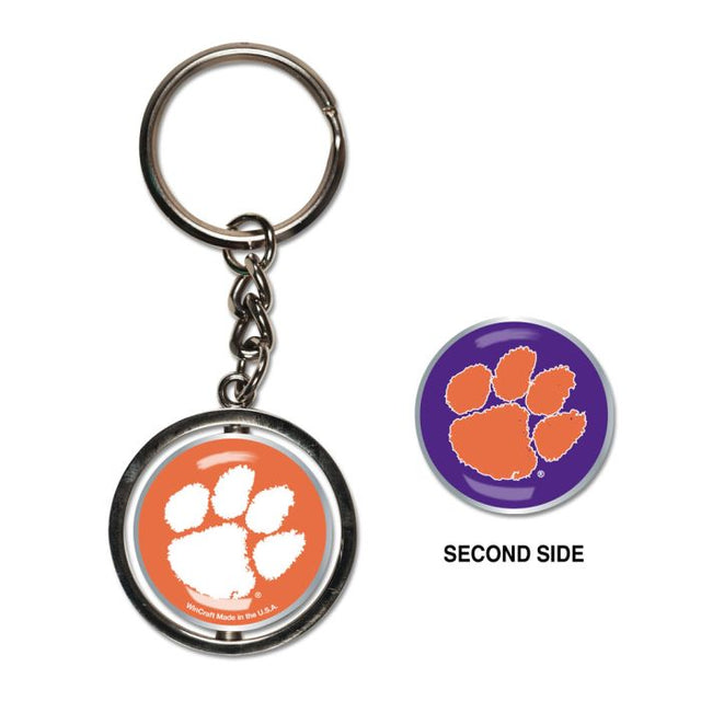 Llavero giratorio de los Clemson Tigers