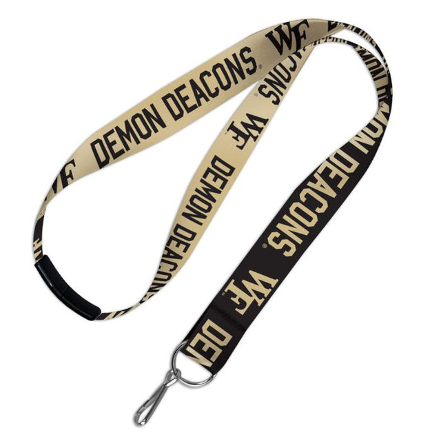 Cordones de los Demon Deacons de Wake Forest con cierre de seguridad de 1"