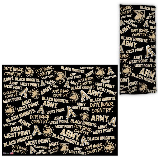 Army Black Knights Scatter Print Fan Wraps