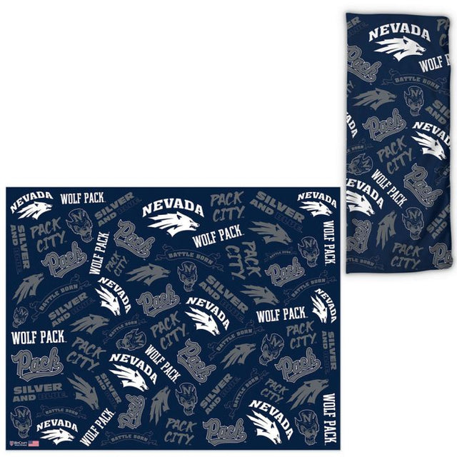 Nevada Wolf Pack Scatter Print Fan Wraps