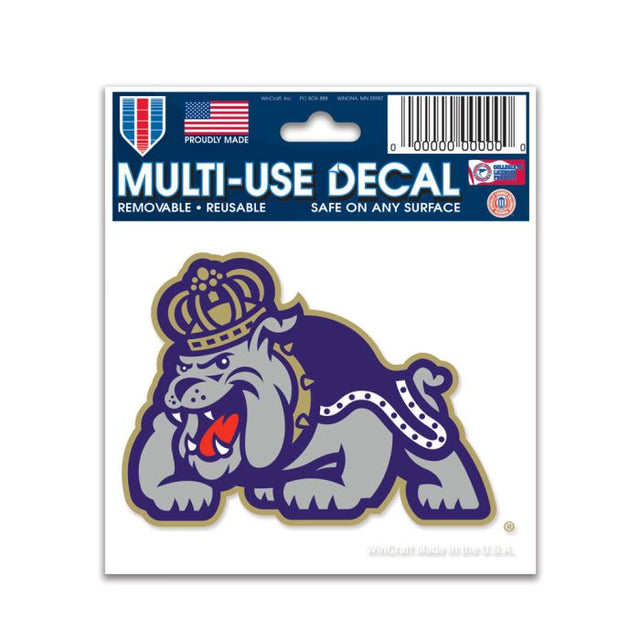 James Madison Dukes Multi-Use Decal 3" x 4"