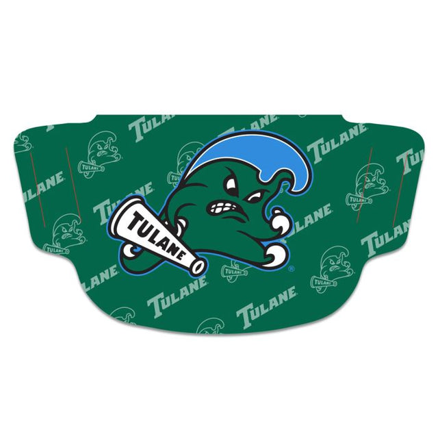 Tulane Green Wave Fan Mask Face Covers