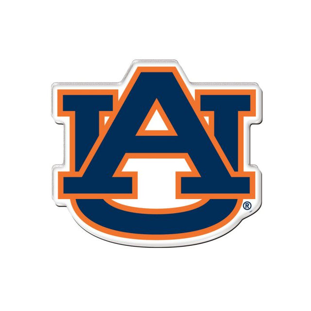 Imán acrílico premium de Auburn Tigers en tarjeta