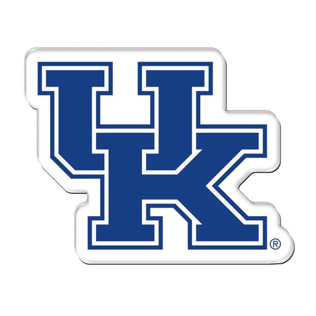 Imán acrílico premium de Kentucky Wildcats en cartón