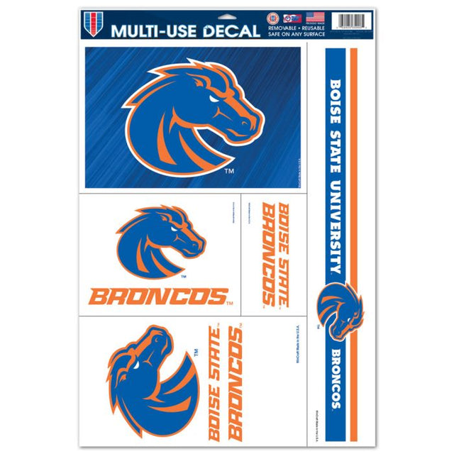 Calcomanía multiusos de los Boise State Broncos, 11" x 17"