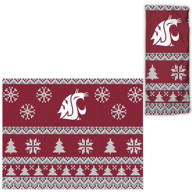 Washington State Cougars / Ugly Sweater Ugly Sweater Fan Wraps