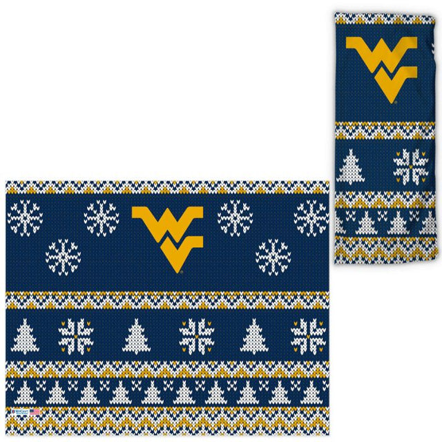 West Virginia Mountaineers / Ugly Sweater Ugly Sweater Fan Wraps