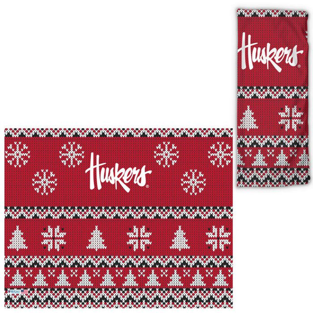 Nebraska Cornhuskers / Ugly Sweater Ugly Sweater Fan Wraps