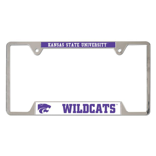 Kansas State Wildcats Metal License Plate Frame