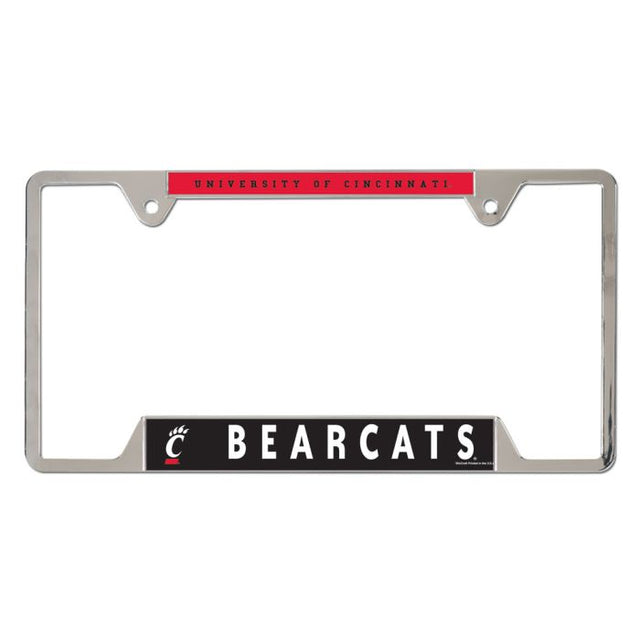 Cincinnati Bearcats Metal License Plate Frame