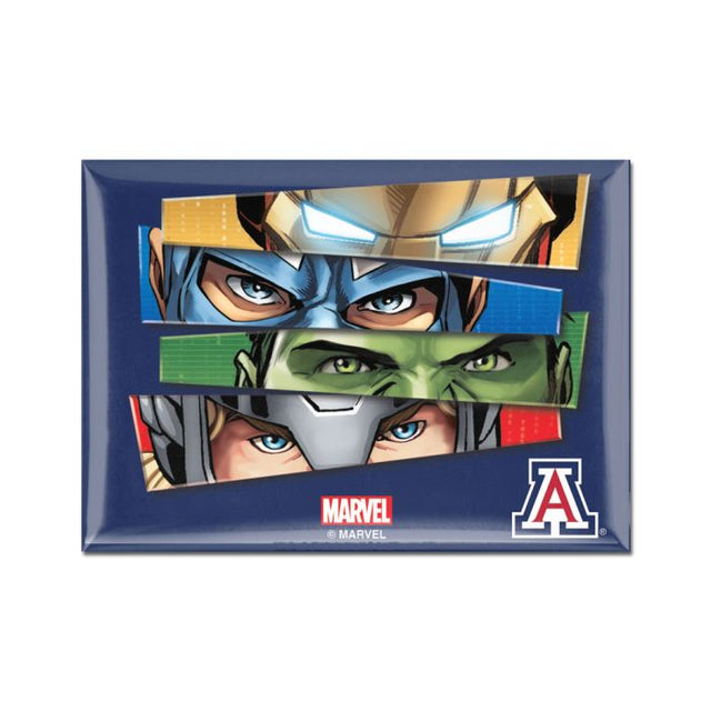 Arizona Wildcats / Marvel (c) 2021 MARVEL Metal Magnet 2.5" x 3.5"