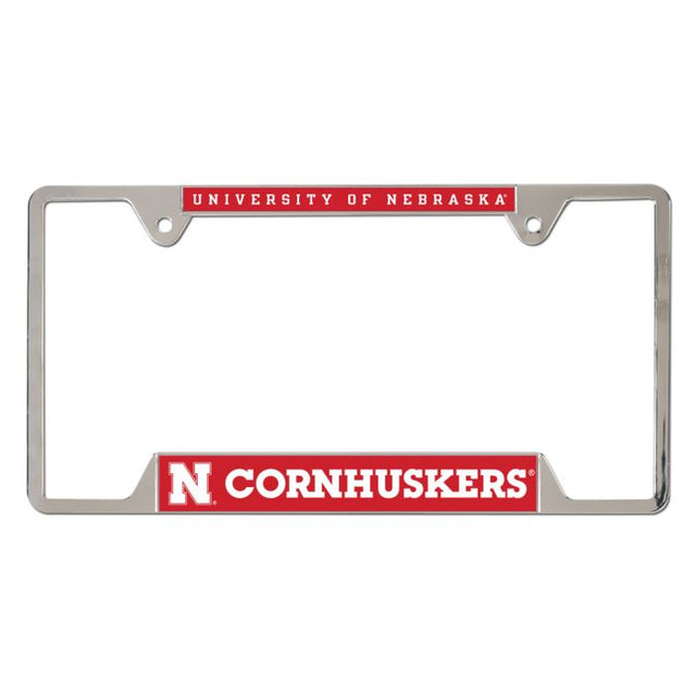 Nebraska Cornhuskers Metal License Plate Frame