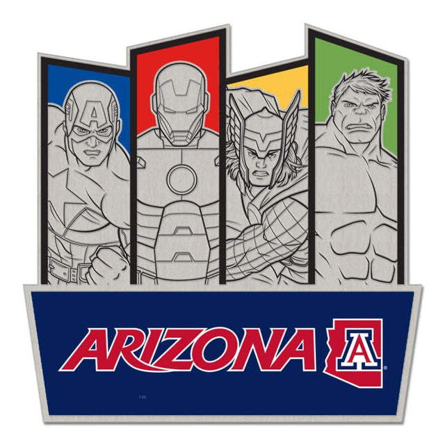 Arizona Wildcats / Marvel (c) 2021 MARVEL Collector Pin Jewelry Card