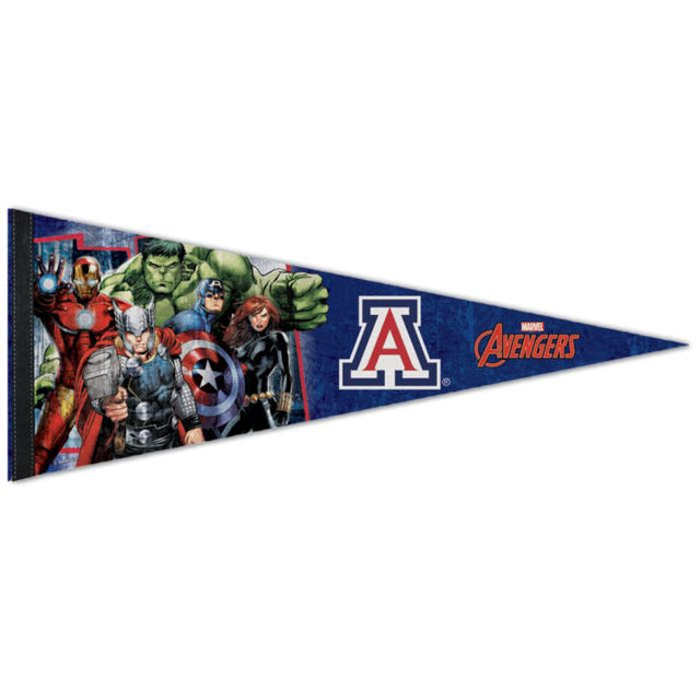 Arizona Wildcats / Marvel (c) 2021 MARVEL Premium Pennant 12" x 30"