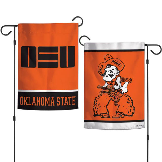 Oklahoma State Cowboys /College Vault Garden Flags 2 sided 12.5" x 18"