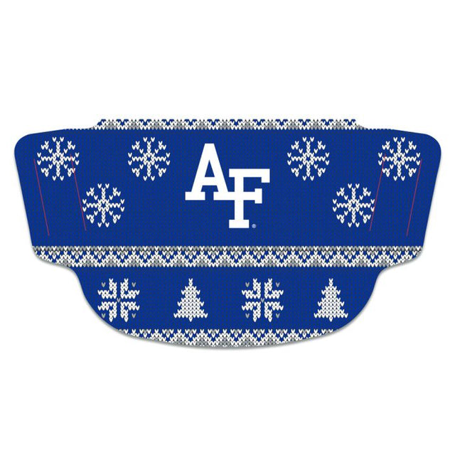 Air Force Falcons / Ugly Sweater Ugly Sweater Fan Mask Face Covers