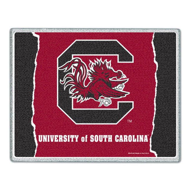 South Carolina Gamecocks Glass Cutting Board 7" x 9"