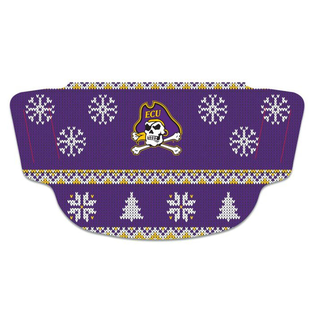 Máscaras de fanático de East Carolina Pirates / Ugly Sweater Ugly Sweater