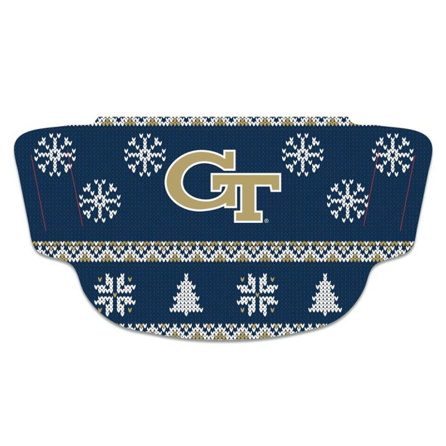 Georgia Tech Yellow Jackets / Ugly Sweater Ugly Sweater Fan Mask Face Covers