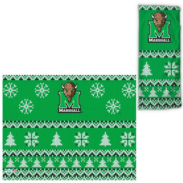 Marshall Thundering Herd / Ugly Sweater Ugly Sweater Fan Wraps