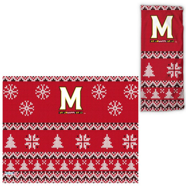 Maryland Terrapins / Ugly Sweater Ugly Sweater Fan Wraps