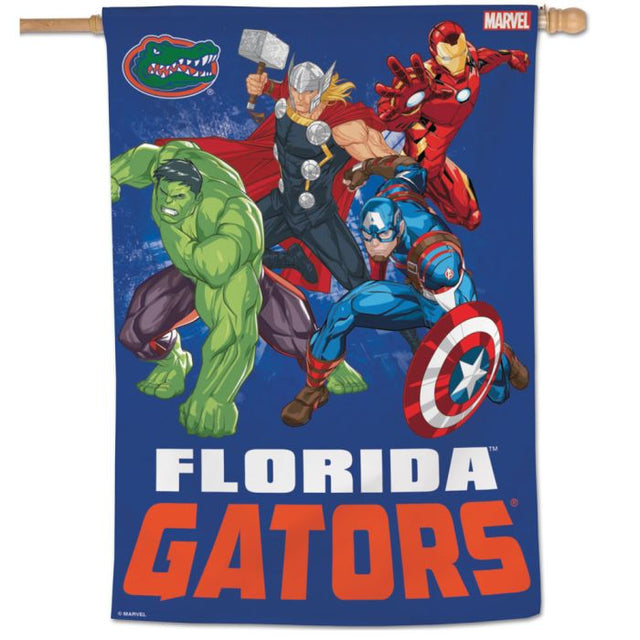 Florida Gators / Marvel (c) 2021 MARVEL Vertical Flag 28" x 40"