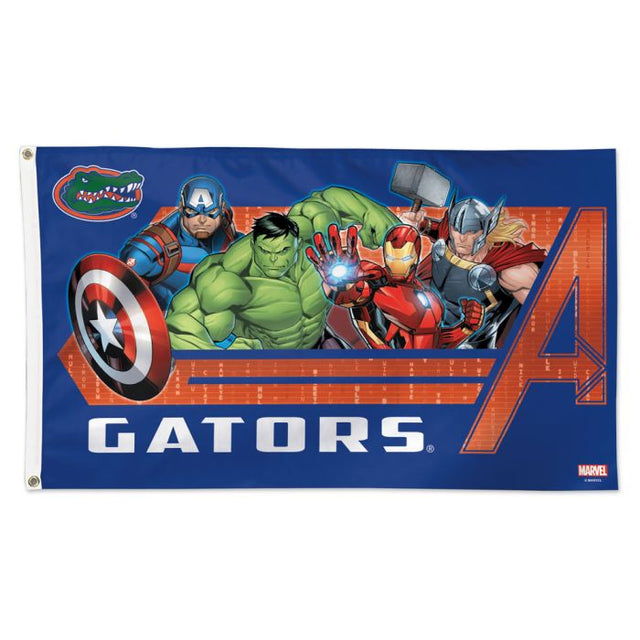 Florida Gators / Marvel (c) 2021 MARVEL Flag - Deluxe 3' X 5'