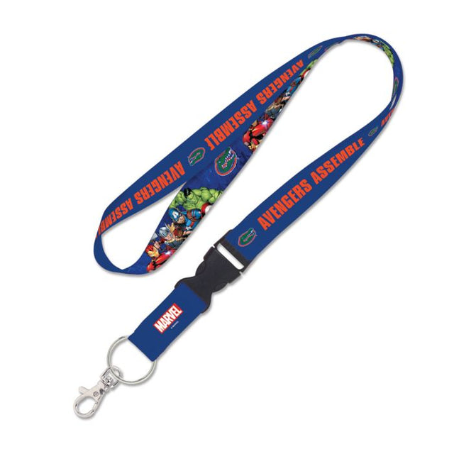 Florida Gators / Marvel (c) 2021 MARVEL Lanyard w/detachable buckle 1"