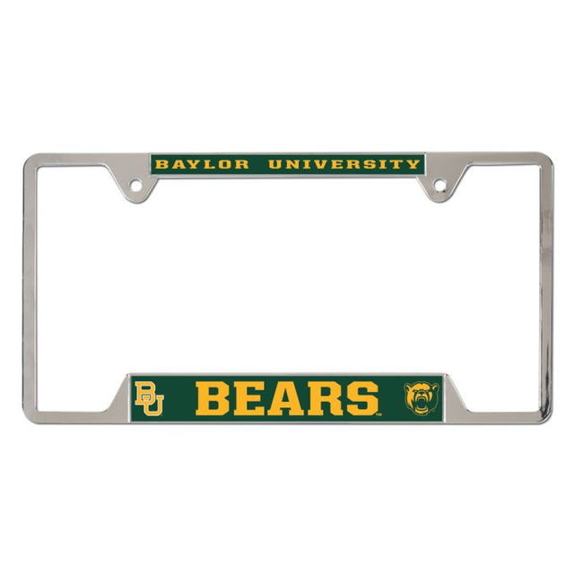 Baylor Bears Metal License Plate Frame