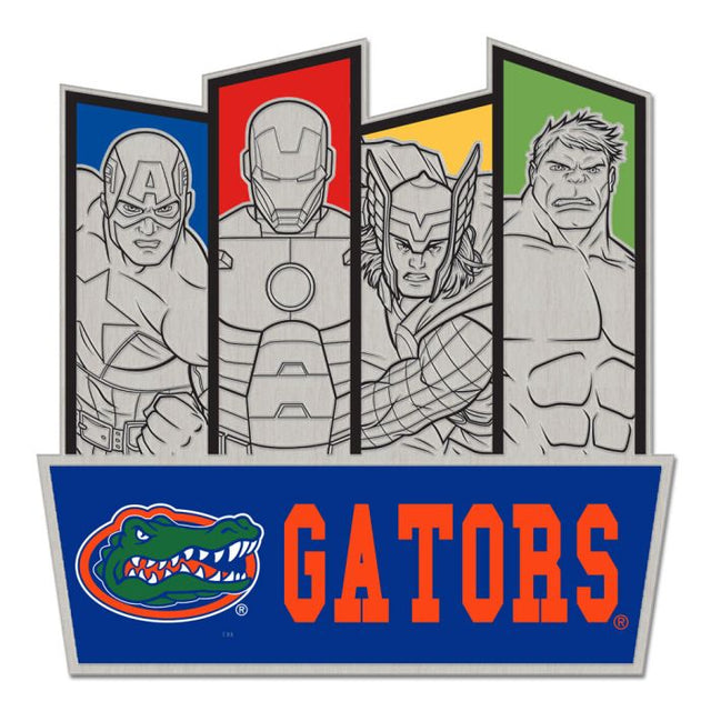 Florida Gators / Marvel (c) 2021 MARVEL Collector Pin Jewelry Card