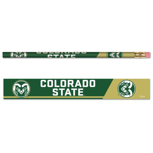 Paquete de 6 lápices de los Colorado State Rams