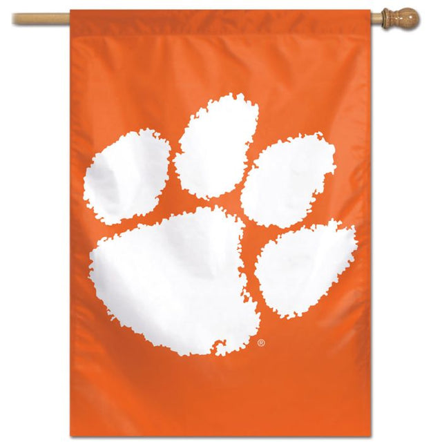 Bandera vertical de los Tigres de Clemson de 28" x 40"