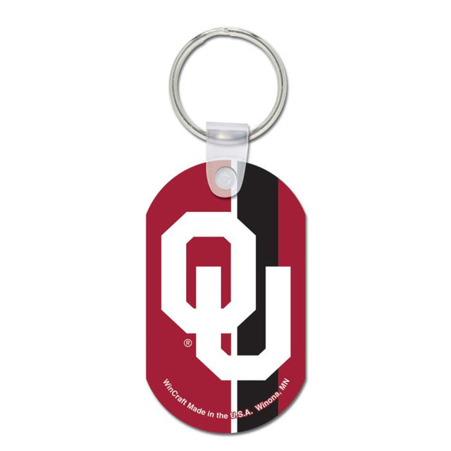 Oklahoma Sooners Metal Key Ring - Aluminum