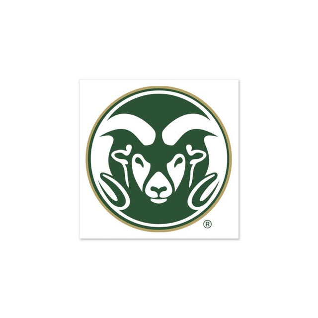 Paquete de 4 tatuajes de los Colorado State Rams