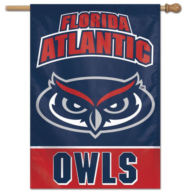 Florida Atlantic Owls Vertical Flag 28" x 40"